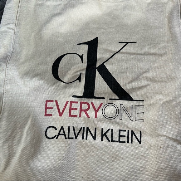 Calvin Klein “CK Everyone” Canvas Tote Bag – Worn Condition - Picture 2 of 4